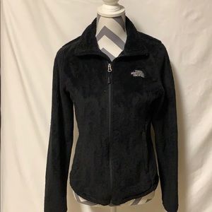North Face Black Fuzzy Jacket